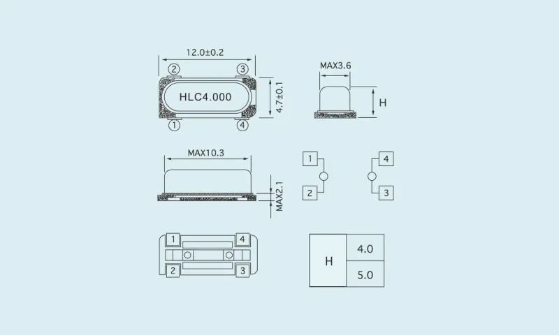 Quartz Crystal Resonator HC-49S/2PD